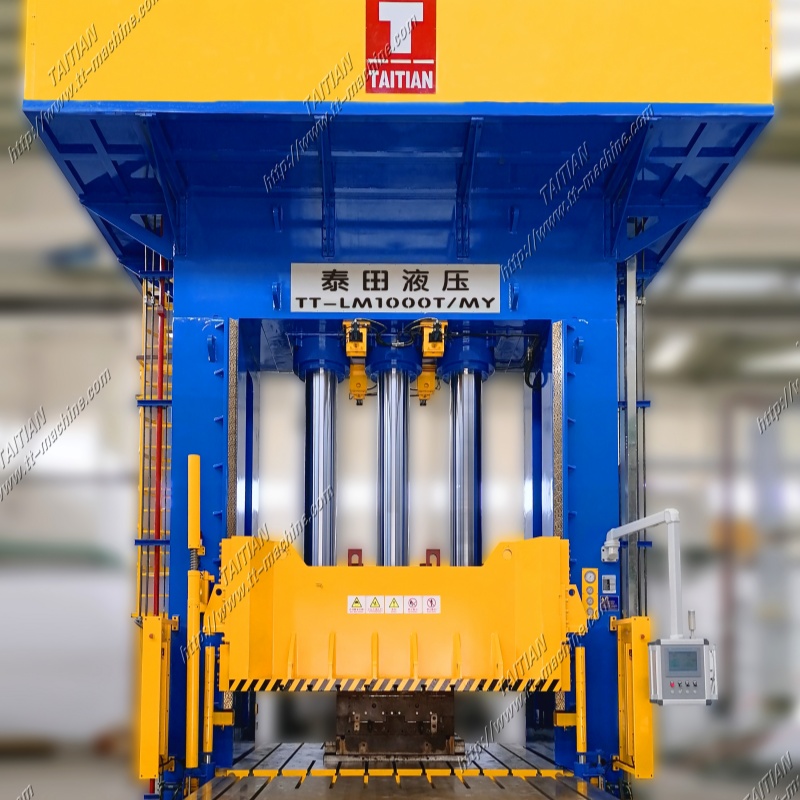 1000tons Composites Hydraulic Press Para sa Bagong Kaso ng Baterya ng Sasakyan ng Enerhiya