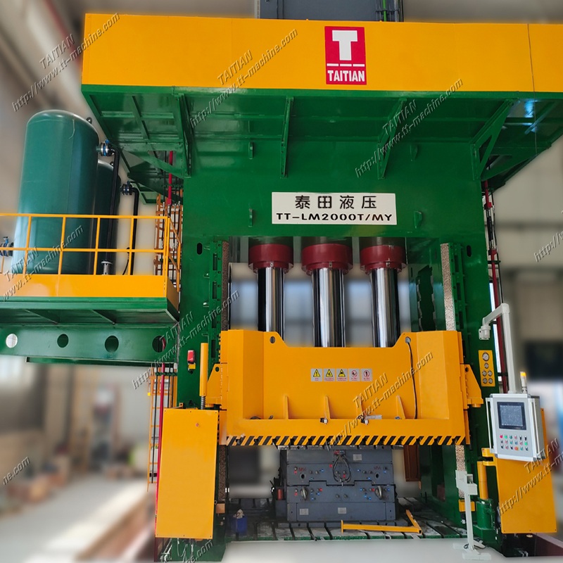 2000tons hydraulic press machine para sa mga composite na bumubuo ng pintuan ng SMC