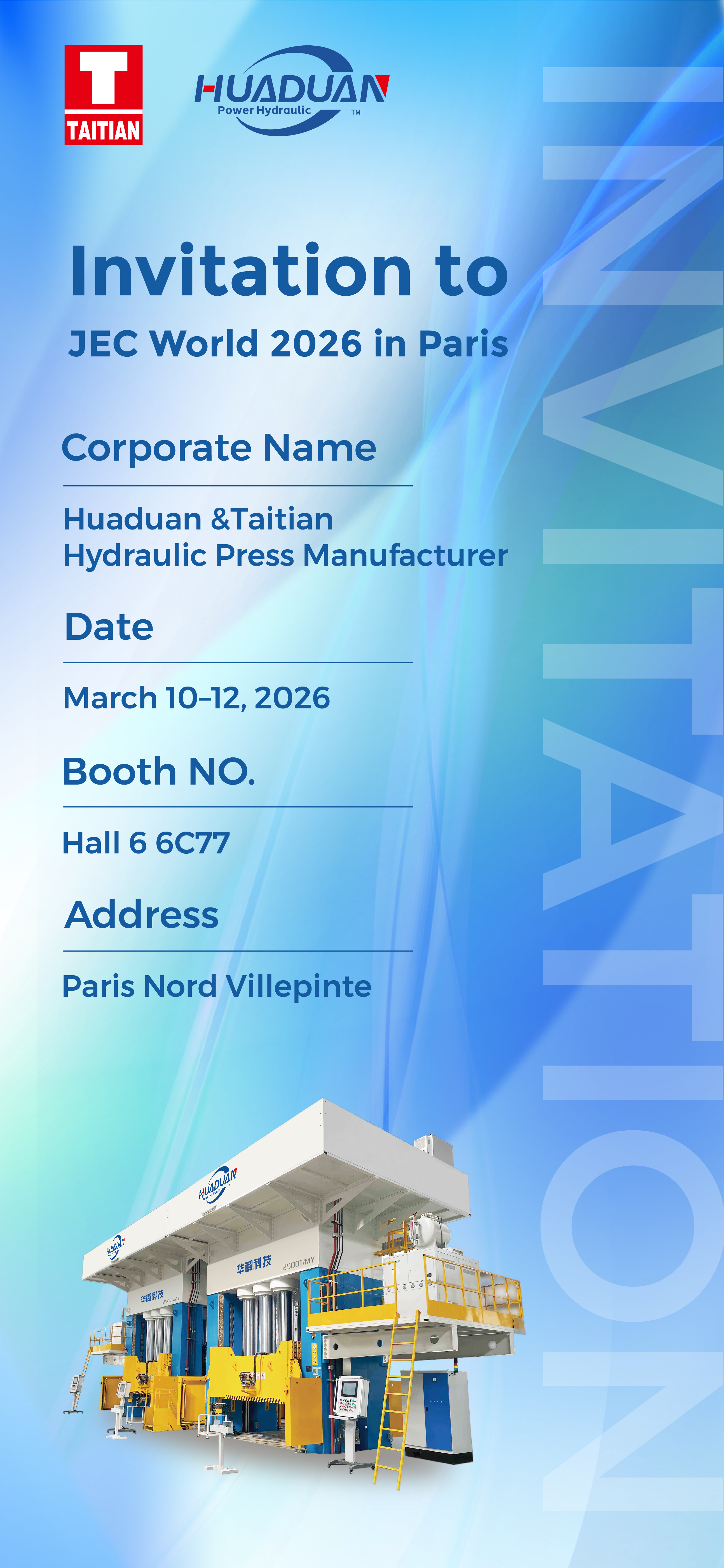 JEC World 2026-Magkita tayo sa Paris.