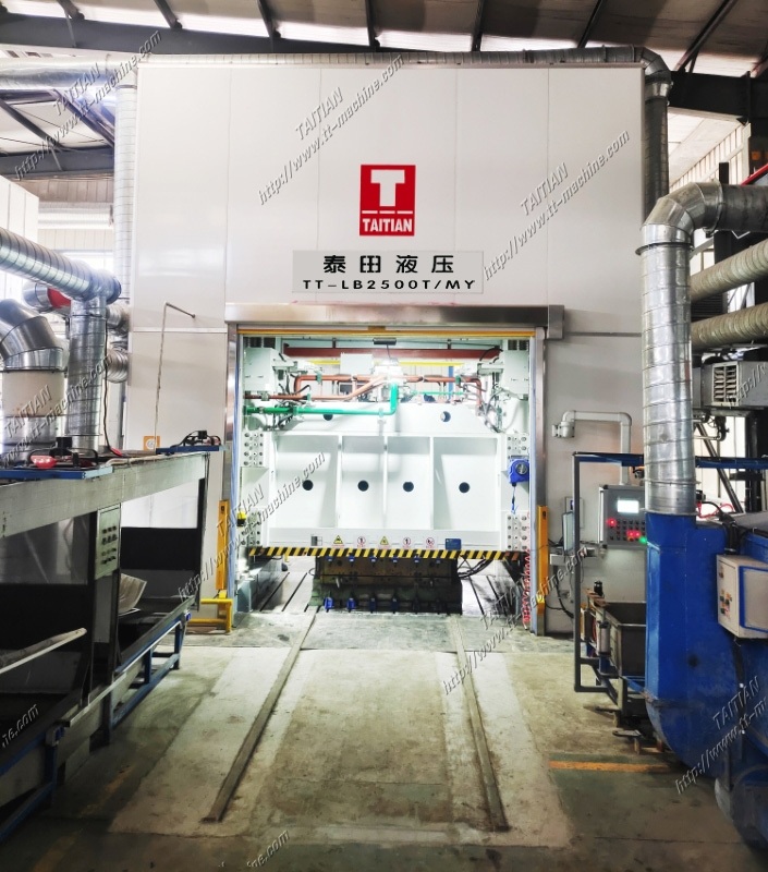 2500T SMC Forming Hydraulic Press para sa interior parts ng Sasakyan